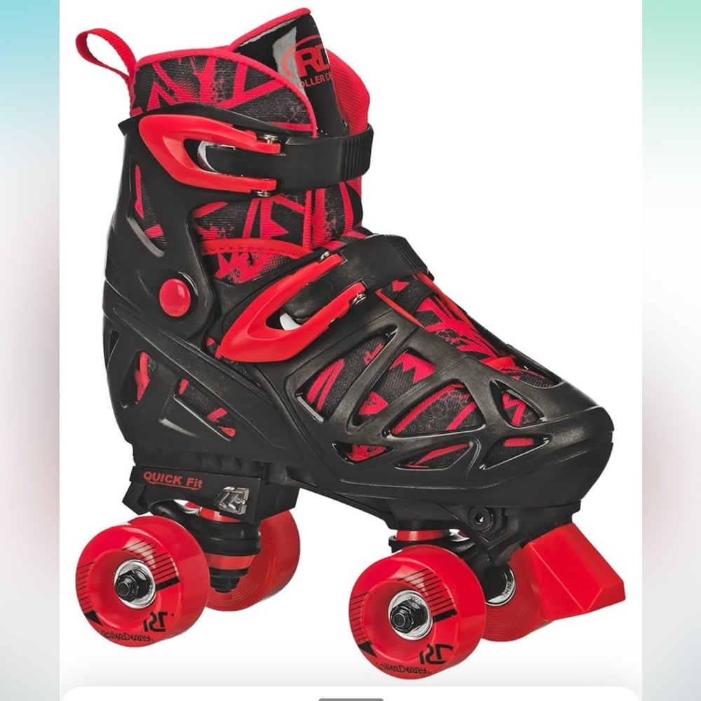 Kids Roller Skates & Knee Pads